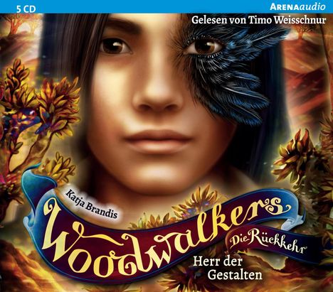 Katja Brandis: Woodwalkers - Die Rückkehr (Staffel 2, Band 2). Herr der Gestalten, 5 CDs