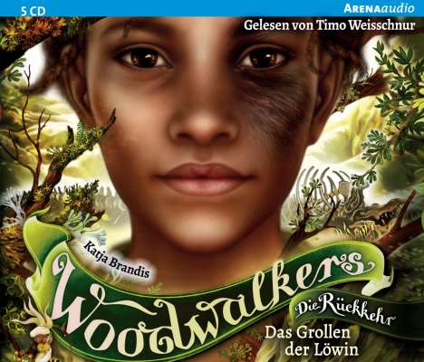 Katja Brandis: Woodwalkers - Die Rückkehr (Staffel 2, Band 3). Das Grollen der Löwin, 5 CDs