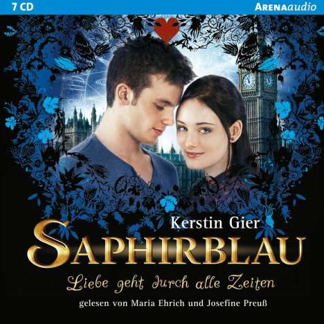 Kerstin Gier: Saphirblau, 8 CDs
