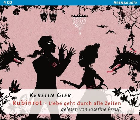 Kerstin Gier: Rubinrot. Liebe geht durch alle Zeiten 01., 4 CDs