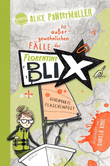 Alice Pantermüller: Florentine Blix (2). Geheimakte Flaschenpost, Buch