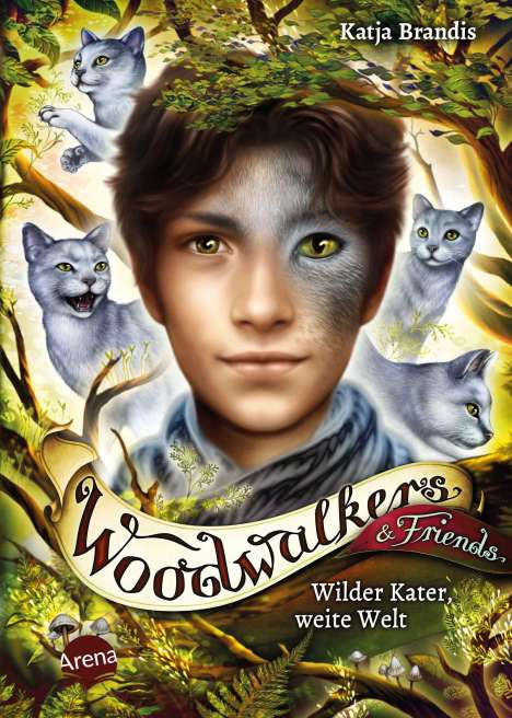 Katja Brandis: Woodwalkers &amp; Friends. Wilder Kater, weite Welt, Buch