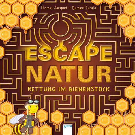 Thomas Jacquet: Escape Natur. Rettung im Bienenstock, Buch