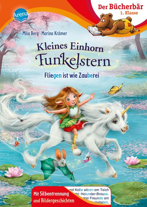 Mila Berg: Kleines Einhorn Funkelstern. Fliegen ist wie Zauberei, Buch