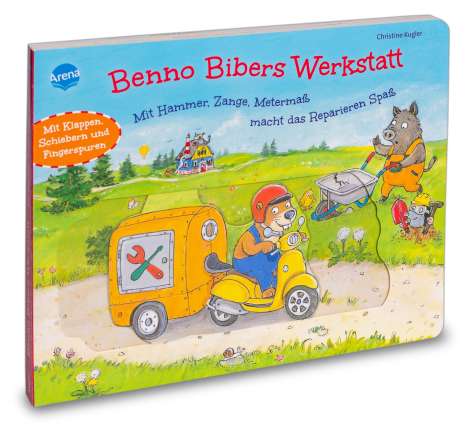 Christine Kugler: Benno Bibers Werkstatt. Mit Hammer, Zange, Metermaß macht das Reparieren Spaß, Buch