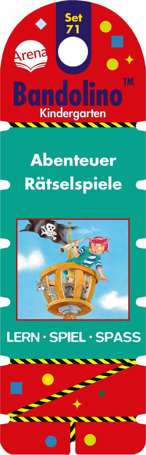 Friederike Barnhusen: Bandolino Set 71. Abenteuer Rätselspiele, Buch