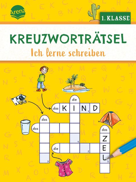 Helen Seeberg: Kreuzworträtsel. Ich lerne schreiben (1. Klasse), Buch