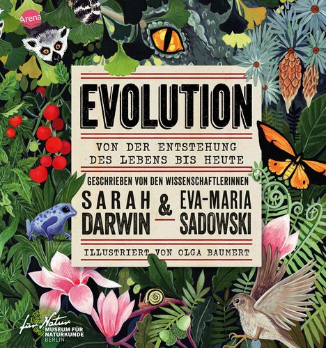 Sarah Darwin: EVOLUTION. Von der Entstehung des Lebens bis heute, Buch