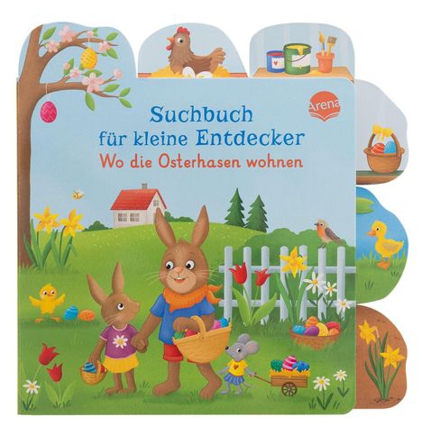 Tanja Andersen: Suchbuch für kleine Entdecker. Wo die Osterhasen wohnen, Buch