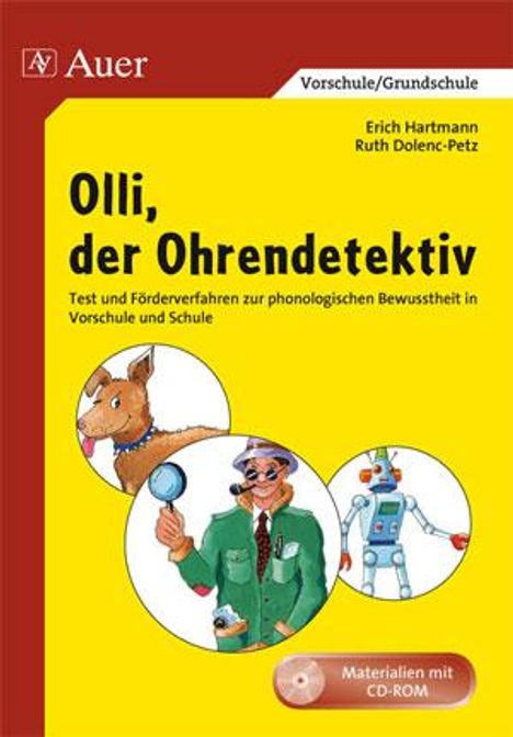 Ruth Dolenc-Petz: Olli, der Ohrendetektiv, 1 Buch und 1 Diverse