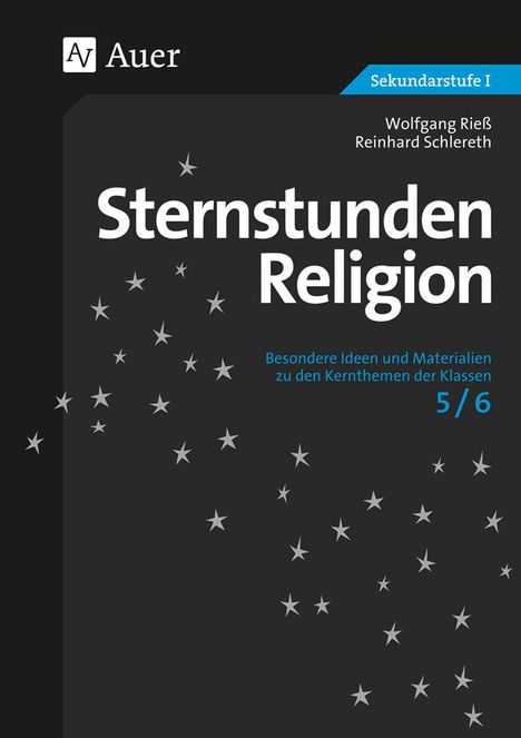 Wolfgang Rieß: Sternstunden Religion, Buch