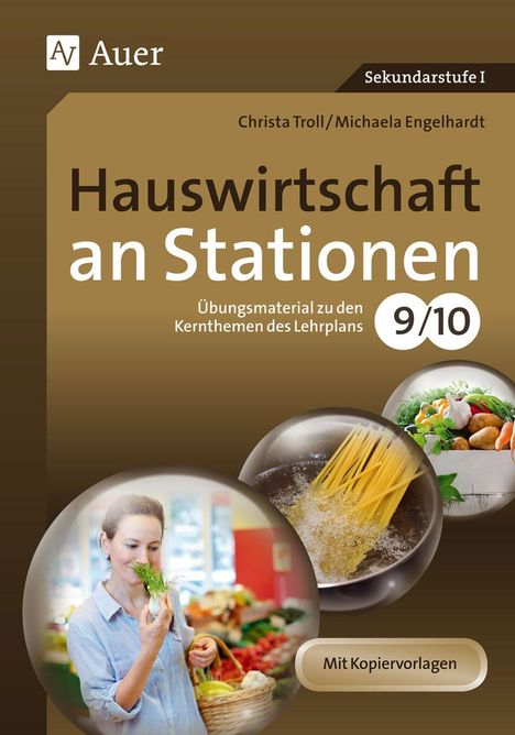 Michaela Engelhardt: Hauswirtschaft an Stationen 9-10, Buch