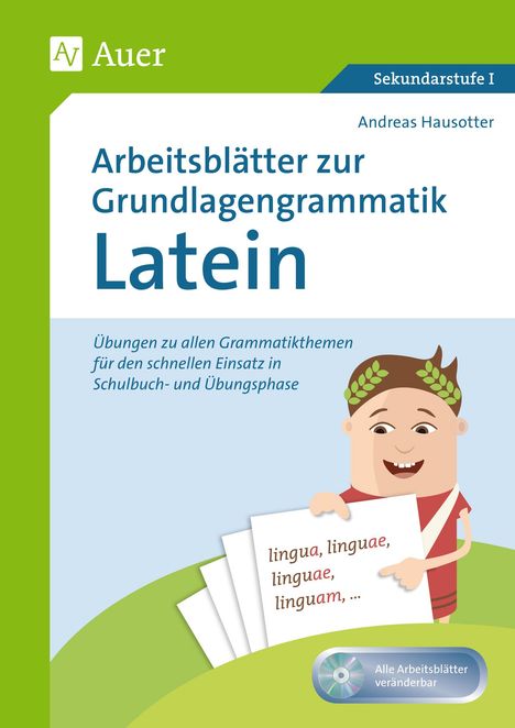 Andreas Hausotter: Arbeitsblätter zur Grundlagengrammatik Latein, Buch