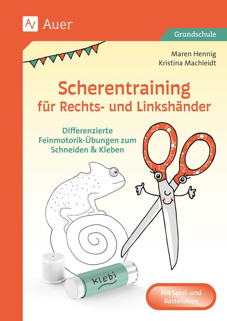 Maren Hennig: Scherentraining für Rechts- und Linkshänder, Buch