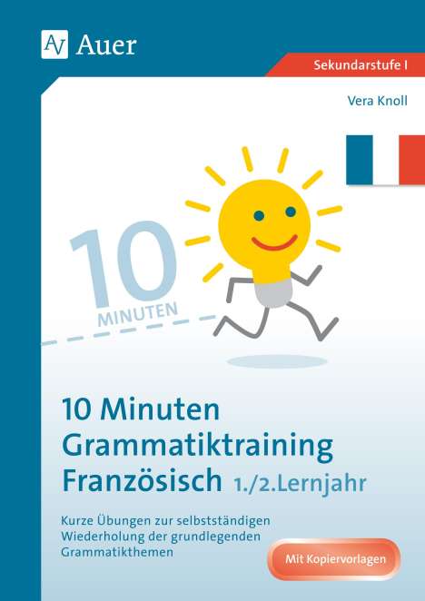 Vera Knoll: 10-Minuten-Grammatiktraining Französisch Lj. 1-2, Buch
