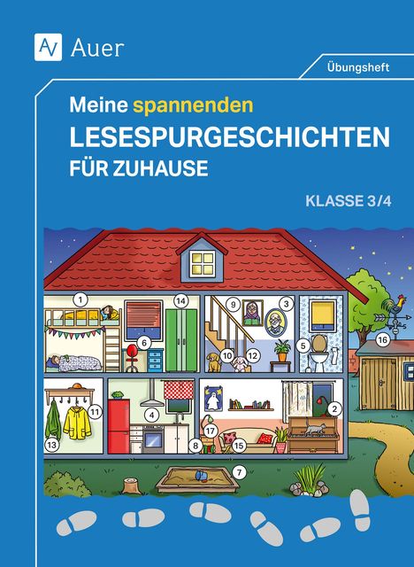 Sandra Blomann: Meine spannenden Lesespurgeschichten für Zuhause, Buch