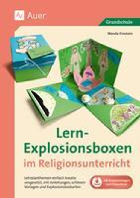 Wanda Einstein: Lern-Explosionsboxen im Religionsunterricht, 1 Buch und 1 Diverse