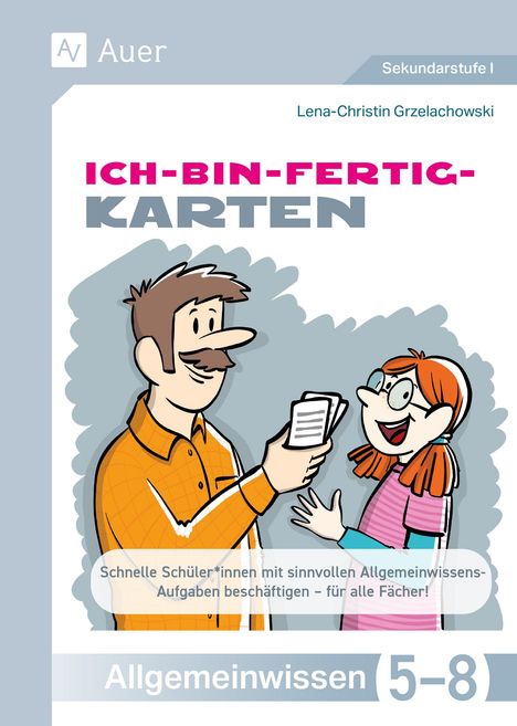 Lena-Christin Grzelachowski: Ich-bin-fertig-Karten Allgemeinwissen Klassen 5-8, Diverse