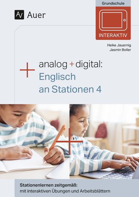 Heike Jauernig: Analog + digital Englisch an Stationen 4, 1 Buch und 1 Diverse