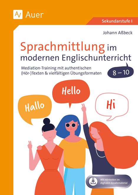 Johann Aßbeck: Sprachmittlung im modernen Englischunterricht 8-10, 1 Buch und 1 Diverse