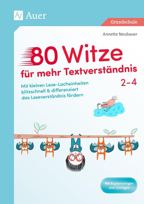 Annette Neubauer: 80 Witze für mehr Textverständnis - Klasse 2-4, Buch