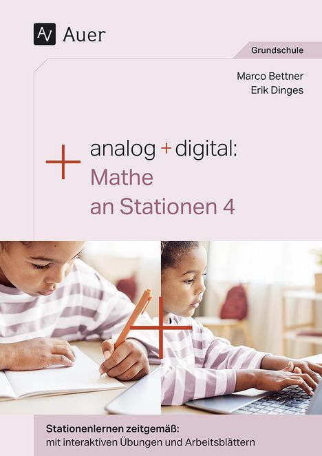 Marco Bettner: Analog + digital Mathe an Stationen 4, 1 Buch und 1 Diverse