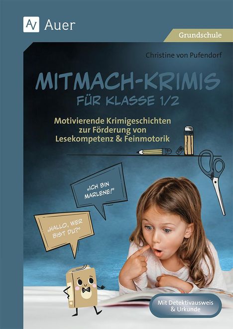 Christine von Pufendorf: Mitmach-Krimis für Klasse 1-2, Buch