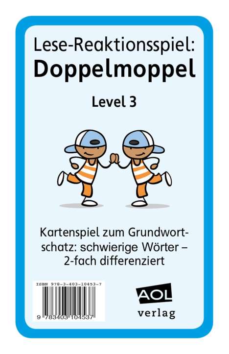 Christine von Pufendorf: Lese-Reaktionsspiel: Doppelmoppel Level 3, Spiele