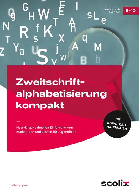 Milena Angioni: Zweitschriftalphabetisierung kompakt, 1 Buch und 1 Diverse