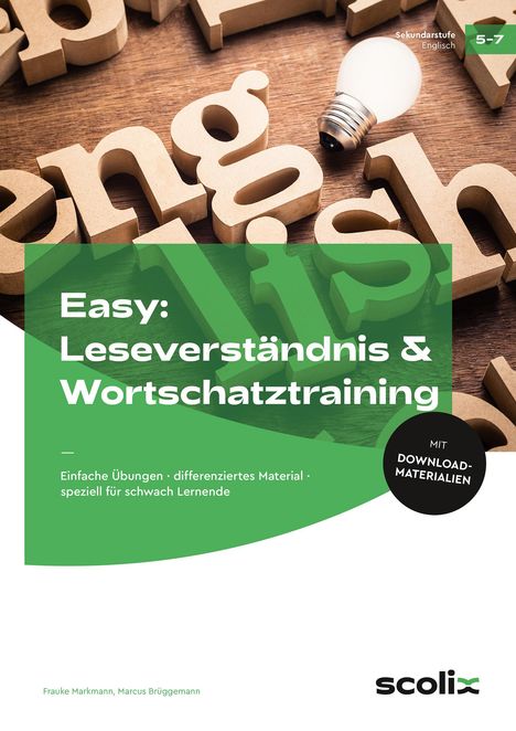 Frauke Markmann: Easy: Leseverständnis &amp; Wortschatztraining 5-7, 1 Buch und 1 Diverse