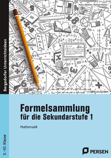 Marco Bettner: Formelsammlung für die Sekundarstufe 1, Buch