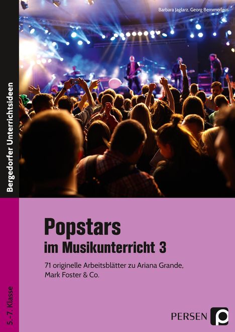 Barbara Jaglarz: Popstars im Musikunterricht 3, Buch