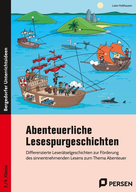 Luise Holthausen: Abenteuerliche Lesespurgeschichten, Buch