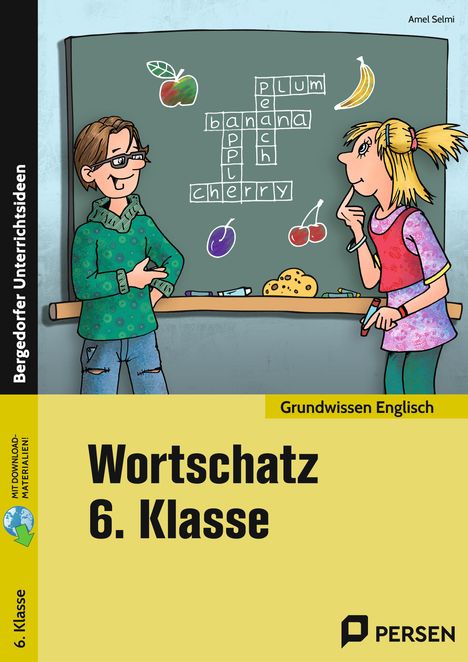 Amel Selmi: Wortschatz 6. Klasse - Englisch, 1 Buch und 1 Diverse