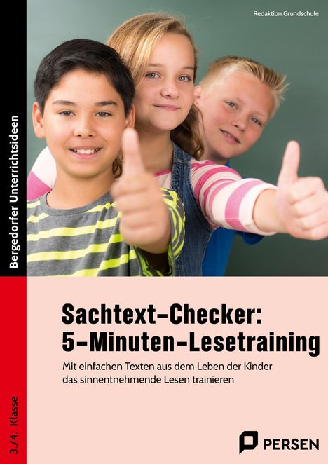 Sachtext-Checker: 5-Minuten-Lesetraining - GS, Buch