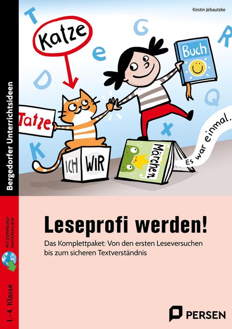 Kirstin Jebautzke: Leseprofi werden!, 1 Buch und 1 Diverse