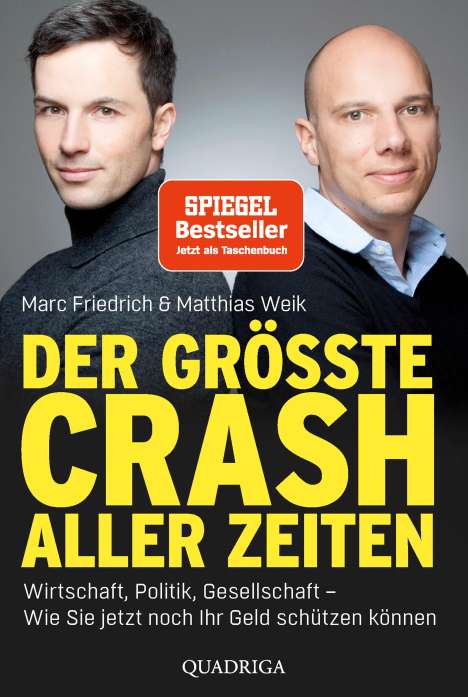 Matthias Weik: Der größte Crash aller Zeiten, Buch