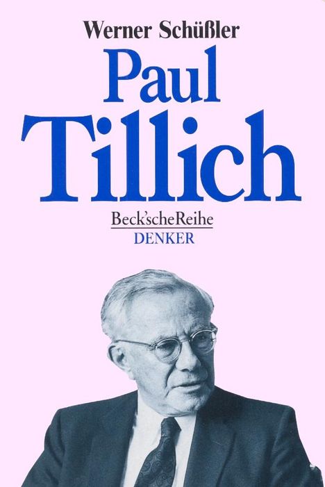 Werner Schüssler: Paul Tillich, Buch