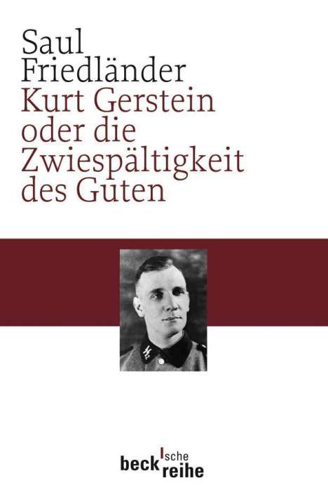 Saul Friedländer: Friedländer, S: Kurt Gerstein, Buch