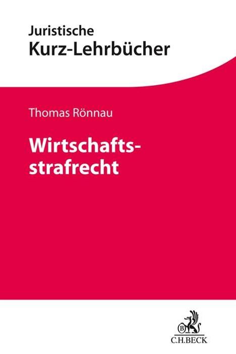 Thomas Rönnau: Wirtschaftsstrafrecht, Buch