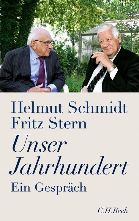 Helmut Schmidt: Unser Jahrhundert, Buch