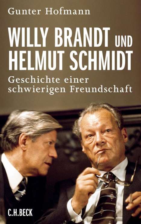 Gunter Hofmann: Willy Brandt und Helmut Schmidt, Buch