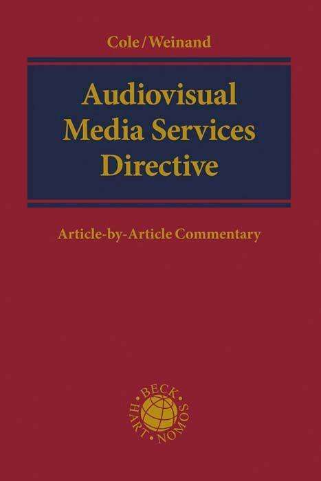 Mark D. Cole: Audiovisual Media Services Directive, Buch