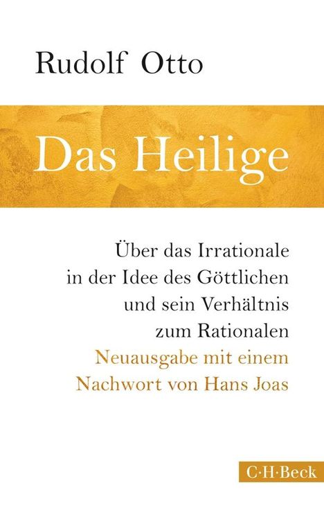 Rudolf Otto: Das Heilige, Buch