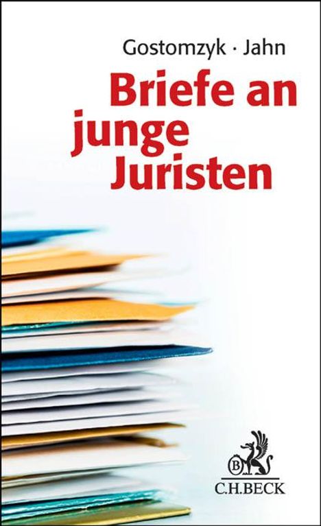 Briefe an junge Juristen, Buch