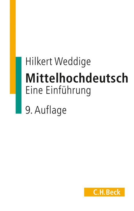 Hilkert Weddige: Mittelhochdeutsch, Buch