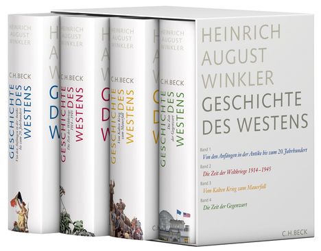 Heinrich August Winkler: Geschichte des Westens, 4 Bücher