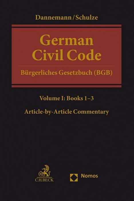 German Civil Code Volume I, Buch