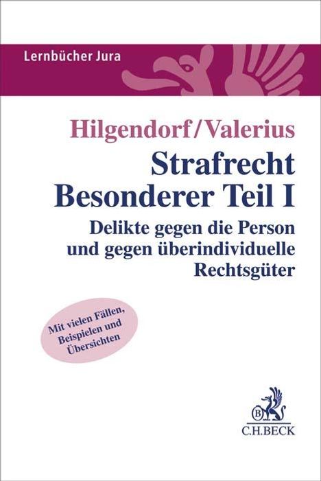 Eric Hilgendorf: Strafrecht Besonderer Teil I, Buch