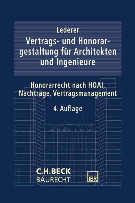 Vertrags- und Honorargestaltung für Architekten und Ingenieure, Buch